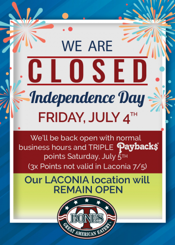 Closed Holiday
